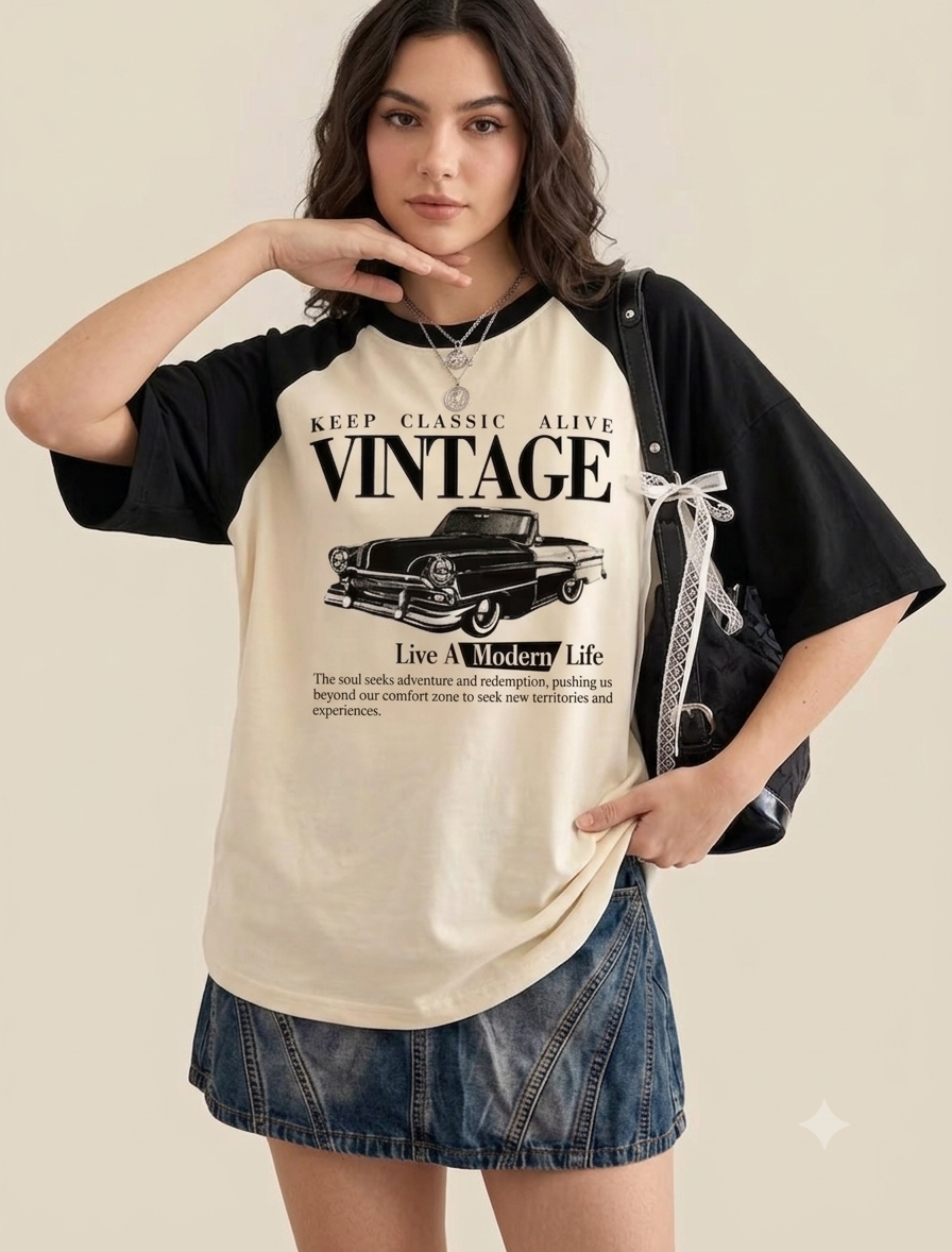 Oversize T-Shirt Printed / loose fit T-Shirt oversize
