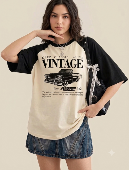 Oversize T-Shirt Printed / loose fit T-Shirt oversize