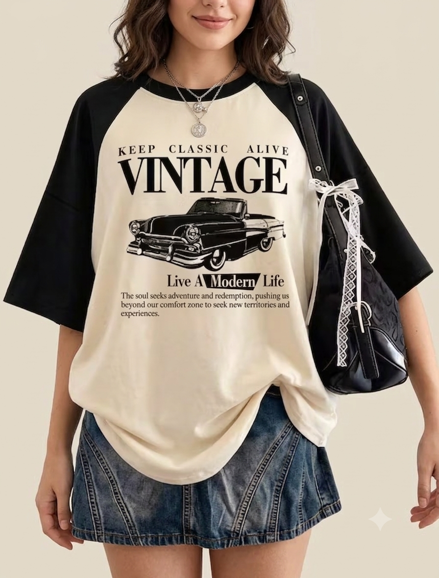 Oversize T-Shirt Printed / loose fit T-Shirt oversize