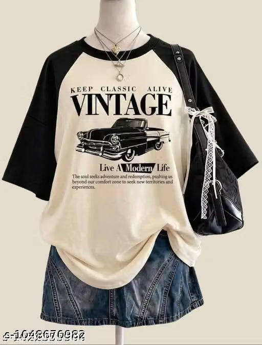 Oversize T-Shirt Printed / loose fit T-Shirt oversize